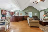 Durable LVP flooring adds a stylish and low-maintenance touch throughout the space. 1761 Center Hill Rd. Woodbury, TN 37190