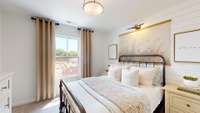 ***This photo was taken from the Grisham model home in Adams Preserve***  Bedroom #3 is also located on the 2nd floor.