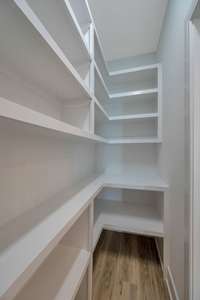 One side of large pantry