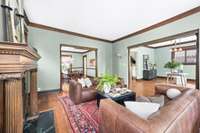 While each room has a distinct function, the house easily flows from one room to the next.