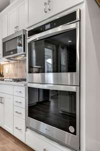 Built-in wall appliances available!