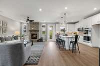 Great open floorplan perfect for entertaining! Choose between 2 downstairs layouts at NO cost!