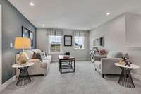 Dedicated loft space upstairs perfect for game or movie nights!