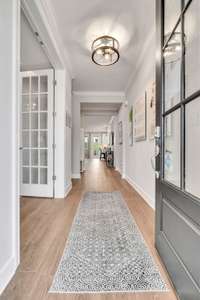 Welcome home!! Dedicated foyer entry with study.