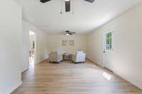 Added room can be a bonus room, sitting area, etc.