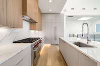 Cabinet front appliances and custom cabinets from Nashville Modern Cabinetry