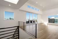 12ft ceilings give the space amazing volume!
