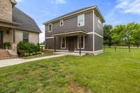 Storage/game room outbuilding convey with the property