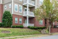 Front of building. Unit is 2nd floor with covered balcony seen here with access from rear of building at street level.