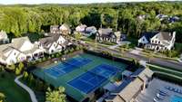 Tennis and pickle ball courts
