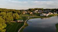 Fishing Pond and deck