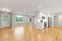 This home has been so well redone to give it an open and airy feeling, yet definition