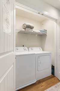 Laundry / Washer & Dryer Remain