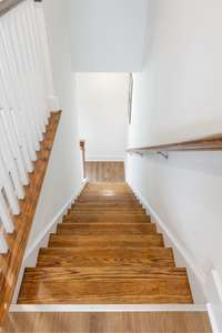 Hardwood Steps.
