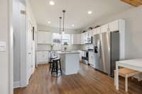 All Stainless appliances.