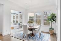 Breakfast area