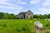 There are four hives that can be left for the new owners or removed for them at their own expense. We are happy to share more information about bee keeping to prospective buyers who are interested in keeping them.