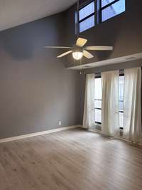Primary Bedroom first floor with walk in closet and private bath
