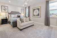 Optional dual primary suite upstairs as well!