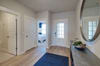 Open and airy entry!