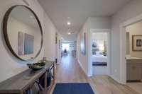 Wide open entryway!