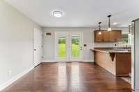 Dining area