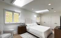 Here is the 2nd "upstairs" bedroom; this one is an oversized room along with 2 large closets.