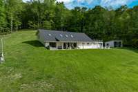 The home has Geo Thermal Heat and Air and poured concrete foundation - Virtually the entire home is storm shelter.