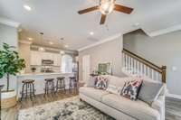 Photos from Annapolis model home.