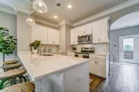 Photos from Annapolis model home.
