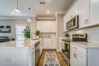 Photos from Annapolis model home.