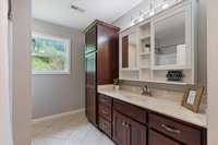 Lots of cabinet space.