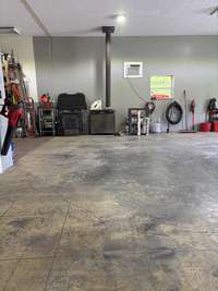 Detached workshop with electric and water