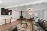 Beautiful flooring throughout.