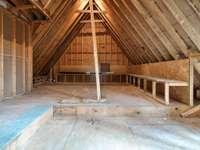 Additional attic storage or build out for more living space