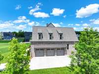 Large 3 car garage