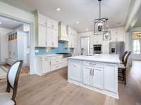 Garage entry/mud room on the left