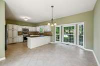 Expansive countertops offer plenty of room for meal prep and seating with bar stools. 2403 Franklin Ln  Murfreesboro, TN 37130