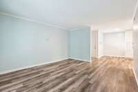 View of Living Room from Balcony
