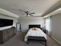 Luxurious master suite with trey ceiling and a double vanity, for added convenience!