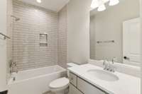Guest bath on main