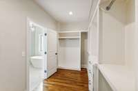 Master closet
