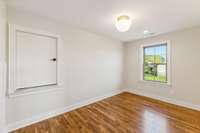 A multifunctional room, ideal for a craft studio, office, or various other uses, gracefully adjoining  the bonus room!