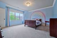 The bedroom sizes in this home are incredibly oversized.