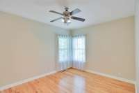 The 3rd bedroom is located at the rear of the home.