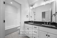 IMAGES - PREVIOUSLY BUILT HOME: Bathroom 3 - Illustrative Purposes Only