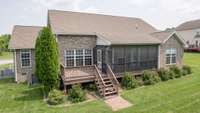 Partially Screened in Porch