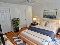 Master Bedroom Staged