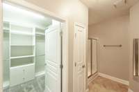 Walk in closet.