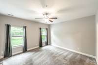 Primary bedroom located on the main floor.